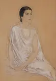 Léonard-Tsuguharu Foujita, Portrait de Femme