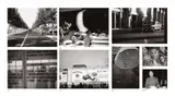 Eight works: (i) Street with Trees and Cart; (ii) Chinese Signage; (iii) Buffet Table; (iv) Billboards; (v) Street Scene; (vi) Coiled Incense; (vii) Billboard; (viii) Alfred Siu by Andy Warhol, 1982, Eight gelatin silver prints, sold May 2017