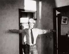 Andy Warhol, Andy Warhol, 1982, Gelatin silver print