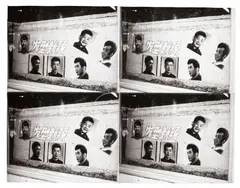 Chinese Billboard with Portraits by Andy Warhol, 1982 – 1987, Four stitched gelatin silver prints, sold May 2017