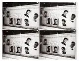 Chinese Billboard with Portraits by Andy Warhol, 1982 – 1987, Four stitched gelatin silver prints, sold May 2017