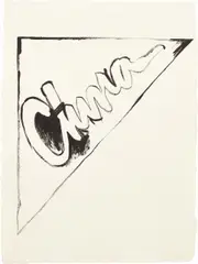 Andy Warhol, China, 1984 – 1985, Synthetic polymer paint on HMP paper