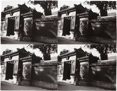 Palace Wall by Andy Warhol, 1982 - 1987, Four stitched gelatin silver prints, sold May 2017