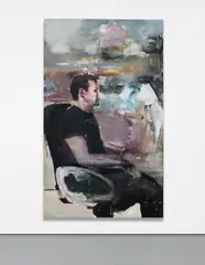 Self-Portrait as a Monkey by Adrian Ghenie, 2010, oil on canvas, offered Nov 2017