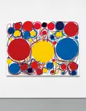 Atsuko Tanaka, 2001-F, 2001, synthetic polymer paint on canvas