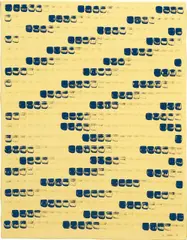 Lee Ufan, From Point No. 780126, 1978, oil and mineral pigment on canvas