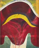 Tsuyoshi Maekawa, Untitled, 1967, mixed media and oil on canvas