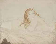 Léonard-Tsuguharu Foujita, Reclining Nude, 1931, oil on canvas