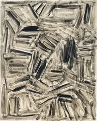 From Winds by Lee Ufan, 1986, oil on canvas, offered Nov 2016