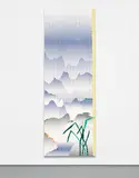 Roy Lichtenstein, Landscape With Grass, 1996, oil and Magna on canvas