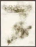 Cai Guo-Qiang, Life Beneath the Shadow: The Brahan Seer, 2005, gunpowder and ink on paper