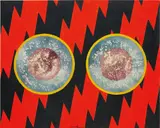 Hsiao Chin, Nel profondo delle Tenebre, 1965, acrylic on canvas
