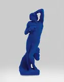 Yves Klein, L'Esclave Mourant D'Après Michel-Ange (S20), 1962, IKB pigment and resin on plaster