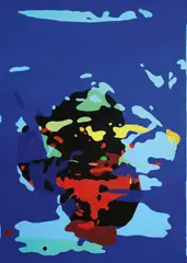 Jonas Lund, Under The Influence #2, 2014, oil on canvas in artist's frame