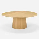Kaspar Hamacher, Dining table, c. 2018, oak