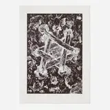Sam Francis, Untitled (SFE-012), 1983, etching and aquatint