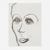 Sam Francis, Self Portrait (SF-010), 1973, lithograph on BFK Rives