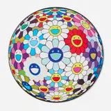 Flower Ball (3D) Sequoia Sempervirens by Takashi Murakami, 2013, offset lithograph in colors, sold Sep 2024