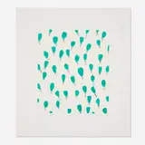 Donald Sultan, Wallflower 4 (from the Wallflowers series), 2008, screenprint in colors