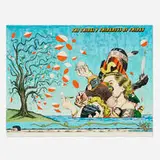 Enrique Chagoya, The Thingly Thingness of Things, 2013, offset lithograph in colors