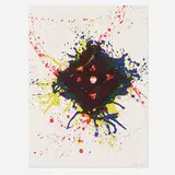 Sam Francis, Untitled (SF 350) (from the Papierski portfolio), 1992, lithograph in colors on Rives BFK