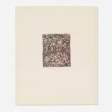 Charles Arnoldi, Untitled, 1979, woodcut in colors