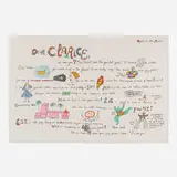 Niki de Saint Phalle, Dear Clarice (from the Eight by Eight to Celebrate the Temporary Contemporary portfolio), 1983, lithograph in colors on BFK Rives