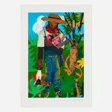 Romare Bearden, The Lantern, 1979, lithograph in colors