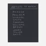Scott Reeder, Untitled (from the White Columns portfolio)