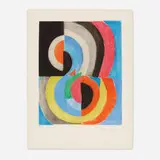 Sonia Delaunay, Composition with Semicircles