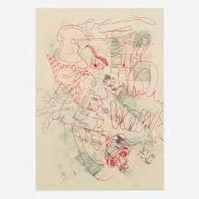 John Matos, WOW, 1990, lithograph in colors on Arches