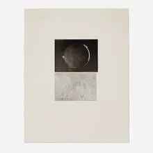 Vija Celmins, Jupiter Moon - Constellation, 1983, mezzotint and etching on Fabriano Rosapina