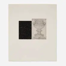 Vija Celmins, Constellation - Uccello, 1983, aquatint and etching on Fabriano Rosapina