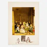Velázquez - Les ménines (from the Changes in Great Masterpieces portfolio) by Salvador Dalí, 1974, lithograph in colors with remarque on Rives, sold Sep 2024