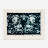 Jasper Johns, After Holbein (from the Associated Artists Against Torture portfolio), 1993, lithograph in colors on Arches