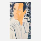 Alex Katz, White Shirt (Rob), 2021, lithograph in colors