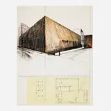 Christo & Jeanne-Claude, Wrapped Museum of Contemporary Art, Chicago Project