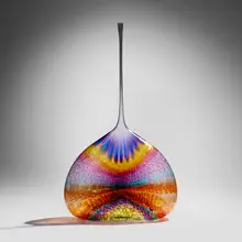 Stephen Rolfe Powell, Teasing Gasp Johnson (from the Teasers series), 1995, hand-blown glass murrine