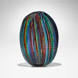 Vase by Lino Tagliapietra, 1989, hand-blown glass, sold Sep 2025