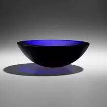 František Vízner, Bowl, 1984, cast glass