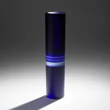 František Vízner, Vase, 1984, cast glass