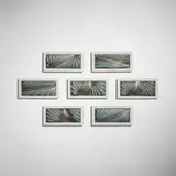 Julie Mihalisin and Philip Walling, Untitled, c. 2000, glass, concrete, metal