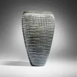 Tessuto vase by Lino Tagliapietra, 1988, hand-blown glass, sold Sep 2025