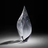 Christopher Ries, Lotus, 2008, cut, ground, and polished optical crystal