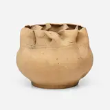 George E. Ohr, Vase, 1898-1910, glazed earthenware
