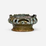 George E. Ohr, Coupe, 1897-1900, glazed earthenware