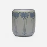Arthur Hennessey and Sarah Tutt for Marblehead Pottery, Vase with stylized flowers