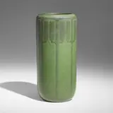 Arthur Hennessey and Sarah Tutt for Marblehead Pottery, Vase with conventionalized trees