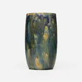 Theophilus A. Brouwer, Flame-painted vase, 1901-25, glazed earthenware