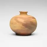 George E. Ohr, Vase, 1897-1900, glazed earthenware